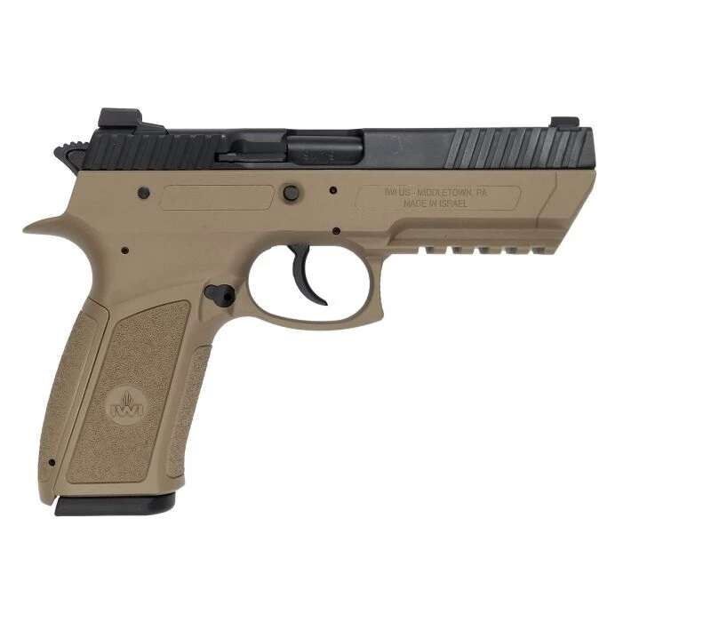 Handguns IWI US Inc Jericho 9mm 9mm JERICHO ENHANCED 9MM FDE 4.4" • POLYMER FRAME • Model: Jericho 9mm